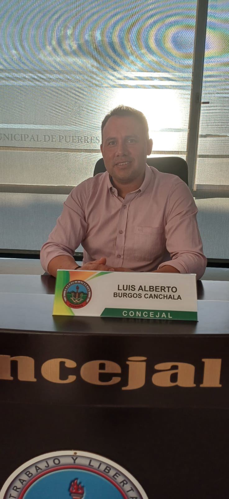 Retrato de Luis Alberto Burgos Canchala
